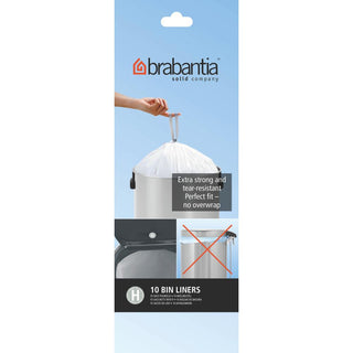AVFALLSPÅSAR STL H 40-50-60L 10ST - BRABANTIA