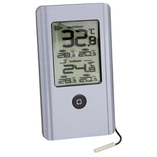 TERMOMETER IN/UT MIN/MAX ALU 223 - VIKING