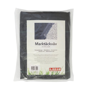 MARKTÄCKVÄV 2X5M SVART - NYBY