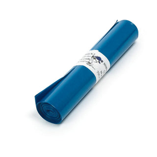 PLASTSÄCK 125L 0,09 BLÅ  10ST/RLE - KULLAPLAST