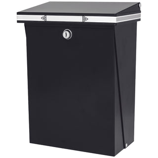 POSTLÅDA SL98 LÅSBAR SVART - BERGLUND