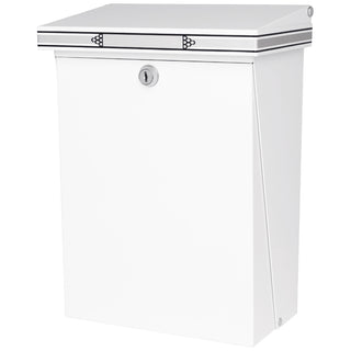 POSTLÅDA SL98 LÅSBAR VIT - BERGLUND