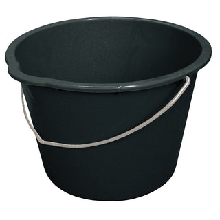 MURBRUKSHINK PLAST 12L   SVART - GREENLIFE