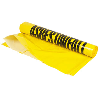 PLASTSÄCK ASBEST GUL 240L 10ST/RLE - NPAPLAST