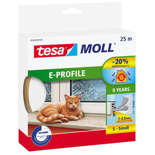 TÄTLIST E-LIST VIT 25M TESA - TESA