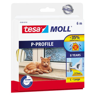 TÄTLIST P-LIST VIT 6M TESA - TESA