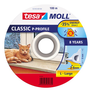 TÄTLIST P-LIST VIT 100M TESA - TESA