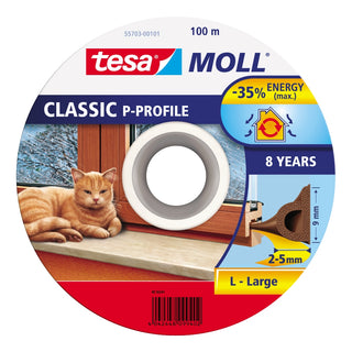 TÄTLIST P-LIST BRUN 100M TESA - TESA