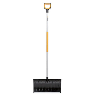 Fiskars X-Series™ Roller snöraka med svart och silver, D-handtag och orange grepp
