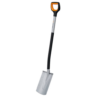 Fiskars - Trädgårdsspade Halvrund SoftGrip Xact