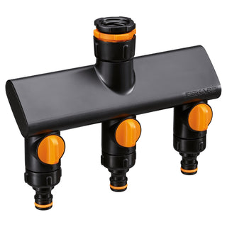 Fiskars Comfort Trippel Krankoppling på/av
