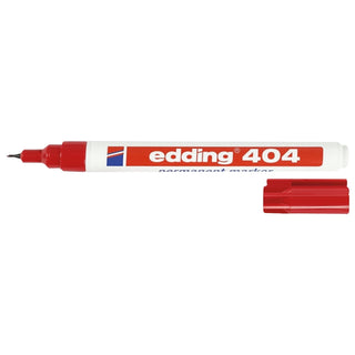 MÄRKPENNA 404 RÖD EXTRA FIN - EDDING