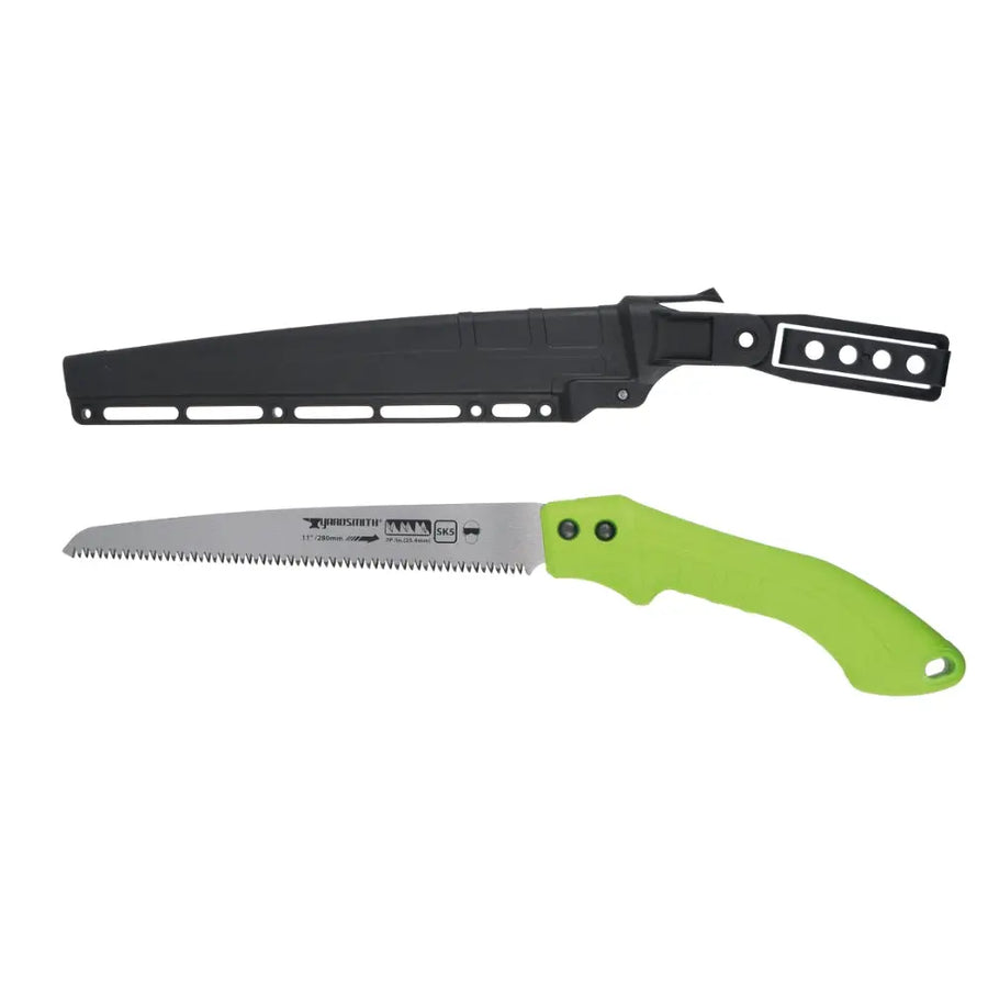 Yardsmith grensåg med fodral 280mm kompakt vikbar säker förvaring trädgård