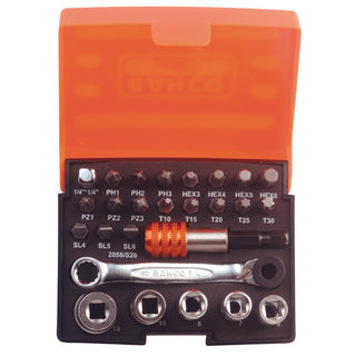 BITS/SPÄRRNYCKELSATS S26 BAHCO - BAHCO