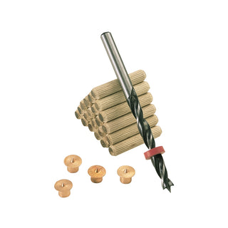 PLUGGSET DIAM 8MM PLUGG & BORR - WOLFCRAFT