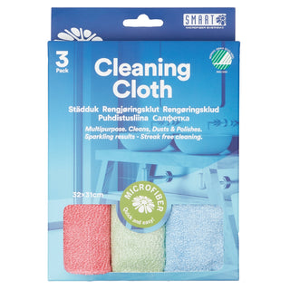 Smart Städduk Microfiber 3-Pack