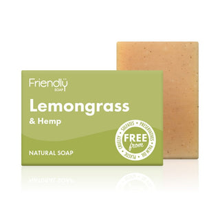 Friendly Tvål Lemongrass & Hemp - 95g