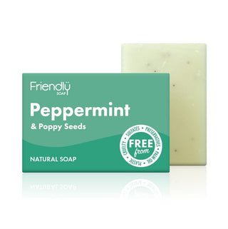 Friendly Tvål Peppermint & Poppy Seed - 95g