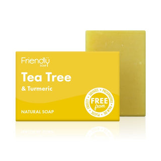 Friendly Soap  Tvål Tea Tree & Turmeric - 95g