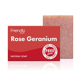 Friendly Tvål Rose Geranium - 95g