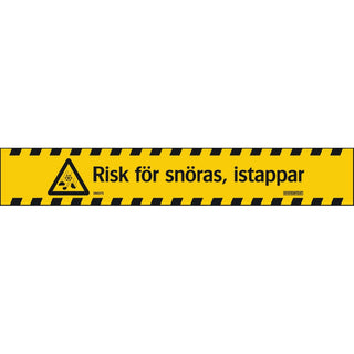 AVSPÄRRNINGSBAND SNÖRAS 75MMX50M - SYSTEMTEXT