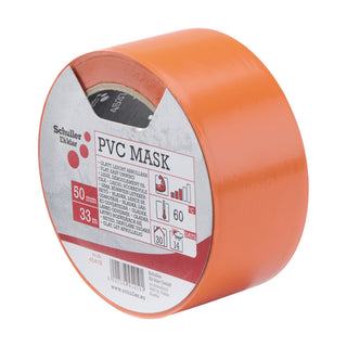 BYGGTEJP PVC ORANGE 50MMX33M - SCHULLER