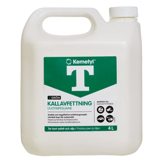 AVFETTN MEDEL 4L T-GRÖN - KEMETYL