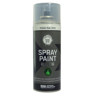 SPRAYFÄRG ELITE VIT RAL9010 BLANK - SPRAYMAST
