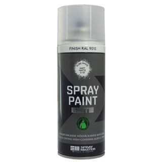 SPRAYFÄRG ELITE VIT RAL9010 MATT - SPRAYMAST