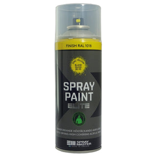 SPRAYFÄRG ELITE GUL RAL1018 BLANK - SPRAYMAST