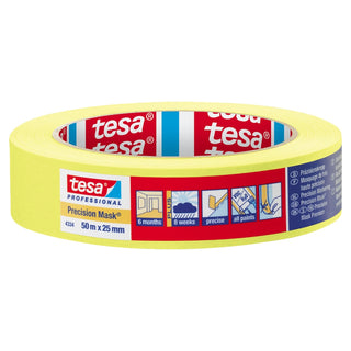 MASKERINGSTEJP 25MM 50M  PRECISION - TESA