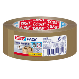 PACKTEJP 38MM 66M BRUN    57175 TES - TESA