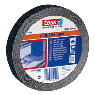 HALKSKYDDSTEJP 25MM 15M  SVART TESA - TESA