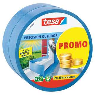 MASKERINGSTEJP 2P 25MMX25M OUTDOOR - TESA