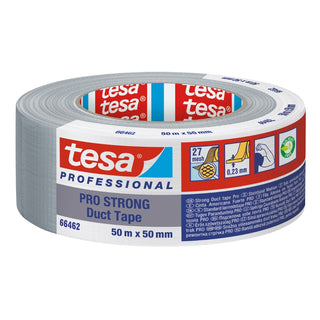 BYGGTEJP PRO STRONG 50MMX50M SILVER - TESA