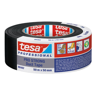 BYGGTEJP PRO STRONG 50MMX50M SVART - TESA