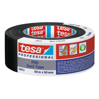 BYGGTEJP PRO 50MMX50M SVART - TESA