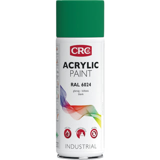 SPRAYFÄRG AKRYL RAL 6024 GRÖN TRAFI - CRC
