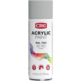 SPRAYFÄRG AKRYL RAL 7035 GRÅ - CRC