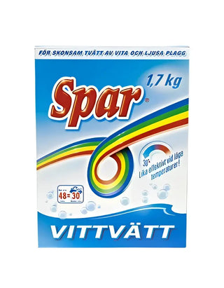 Spar Tvättmedel Vittvätt 1700g - 48 Tvättar vitt