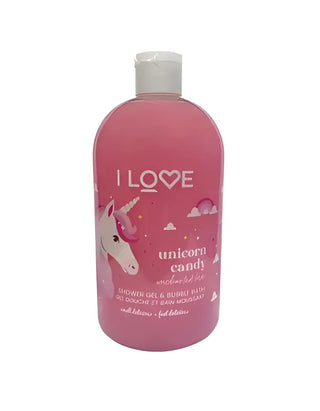 I Love Bath & Shower Unicorn Candy - 500ml