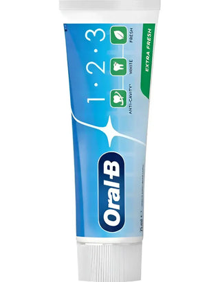 Oral-B Tandkräm 1-2-3 Extra Fresh - 75ml
