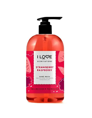 I Love Scentsation Handtvål Strawberry & Raspberry - 500ml