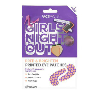 Facefacts - Eyepatches Prep & Brighten 2-Pack