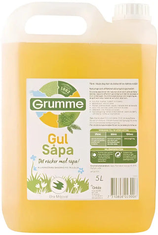 Grumme Såpa Gul - 5L bla