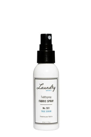 Laundry Society Tvättspray True Denim No. 501. 50ml vitt