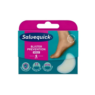 Salvequick Prevention Heels (skavsårsplåster) 6-Pack i bomull