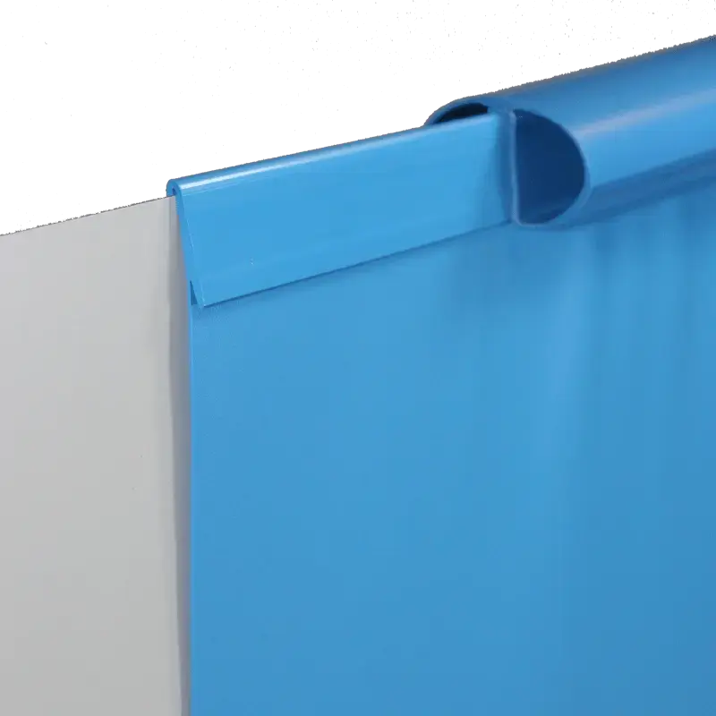 Planet Pool poolliner rund Ø 350 cm H 120 cm 0.4mm hängprofil blå svetsad