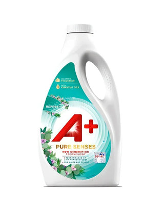 A+ Pure Senses Refresh Flytande Tvättmedel - 2475ml - CleanNest