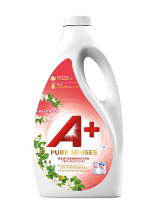 A+ Tvättmedel Flytande Pure Senses Revita - 2475ml - CleanNest